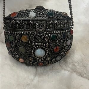 Sajai Multistone Evening Crossbody Bag